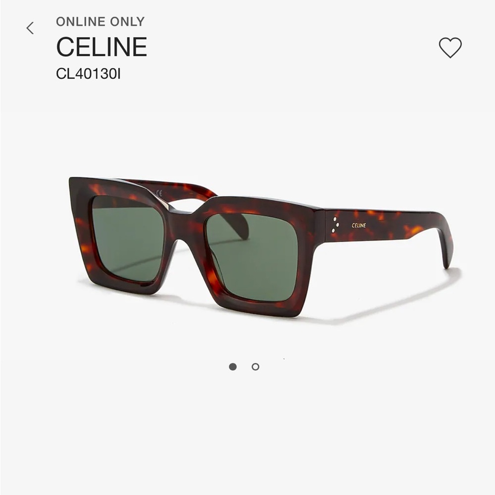 Celine sunglasses - new condition.